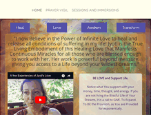 Tablet Screenshot of miraclesmanifestnow.com